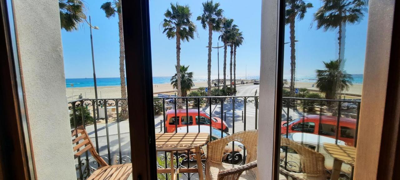Ar28-1, Coqueto Apartamento En Primera Linea De Playa Villajoyosa Bagian luar foto