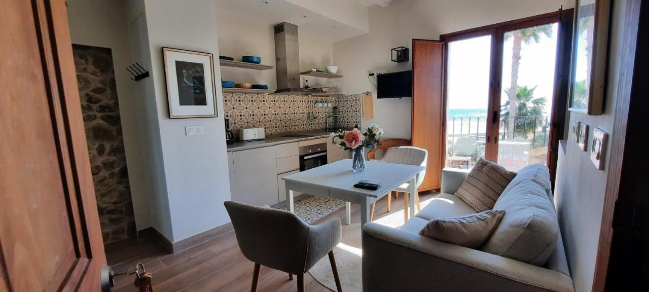 Ar28-1, Coqueto Apartamento En Primera Linea De Playa Villajoyosa Bagian luar foto