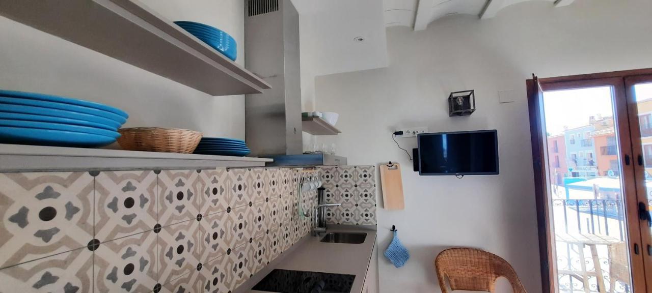 Ar28-1, Coqueto Apartamento En Primera Linea De Playa Villajoyosa Bagian luar foto